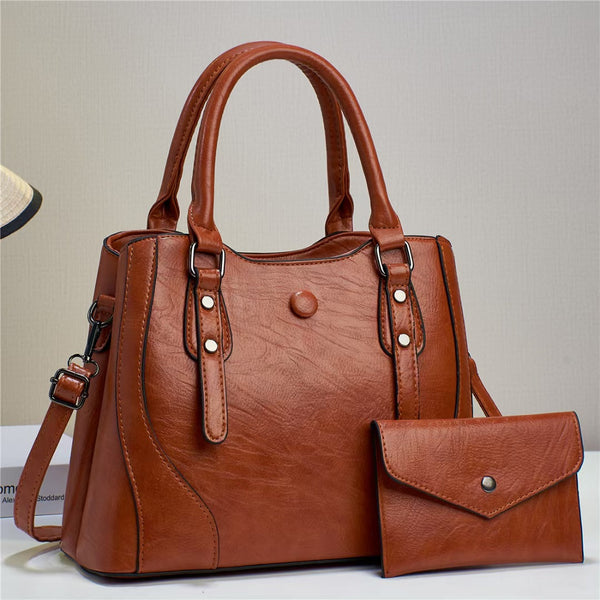 Classic Tote + Wallet Set