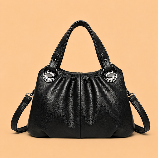Ruched Hobo Bag