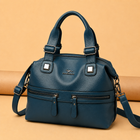 Multi-Zip Structured Satchel