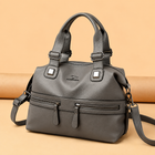 Multi-Zip Structured Satchel