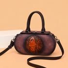 Vintage Embossed Portrait Bag