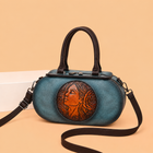 Vintage Embossed Portrait Bag