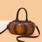 Vintage Embossed Portrait Bag