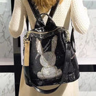 Rhinestone Rabbit Backpack